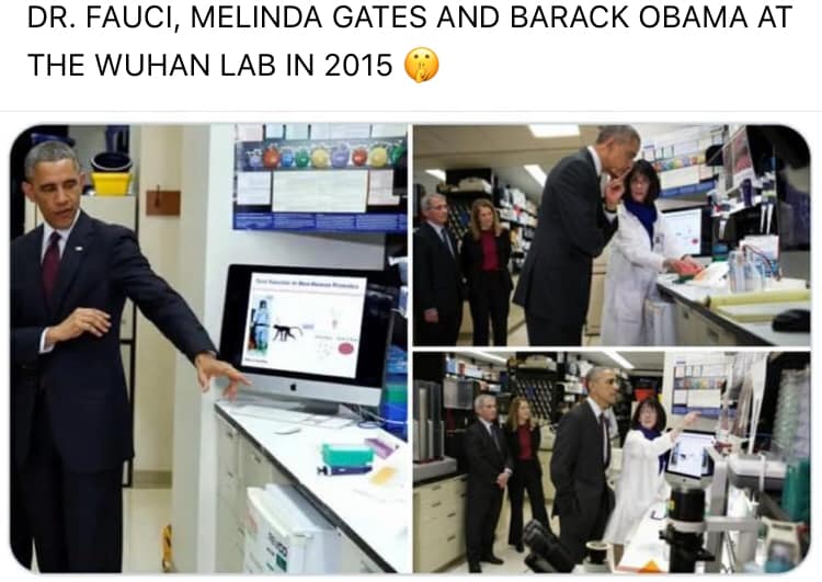 Obama I Wuhan Labbet - 2015