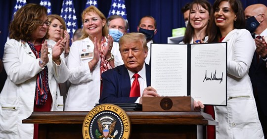 Trump Sänker Medicinpriser