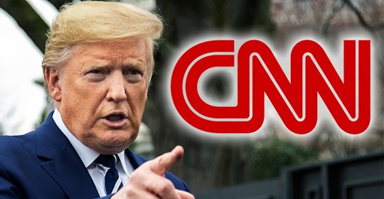 Trumpkampanjen Stämmer CNN