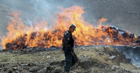 Amerikansk Underrättelsetjänst & Afghansk Drogsmuggling