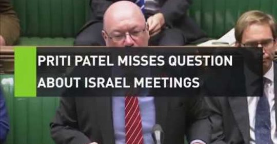 Priti Patel & Mellanöstern
