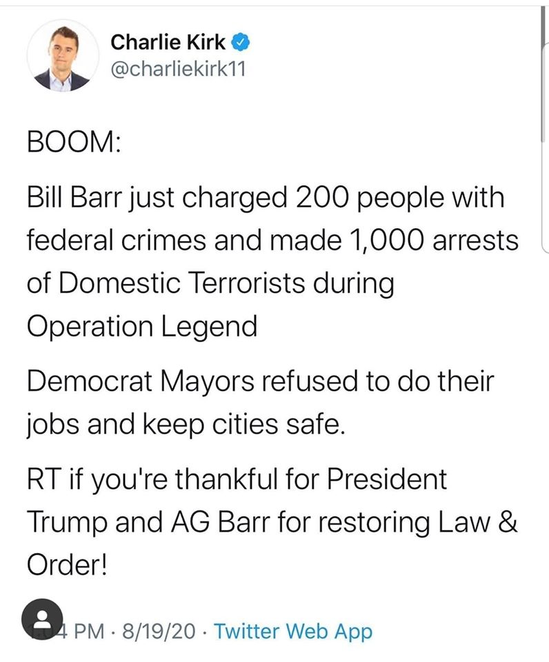 Amerikanska Antifa Åtal & Arresteringar