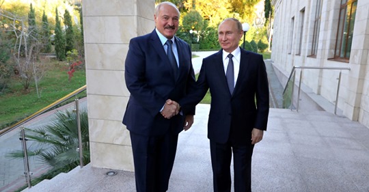 Putin Gratulerar Lukashenko