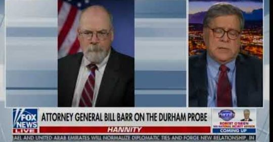 Barr Hos Hannity Om Durhams Undersökning
