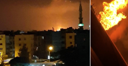 Terroriserad Gasledning I Damascus