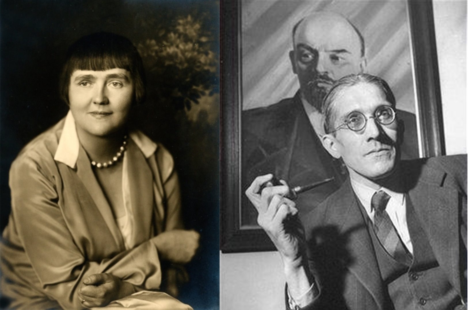 Systrarna Hella Wuolijoki & Salme Dutt