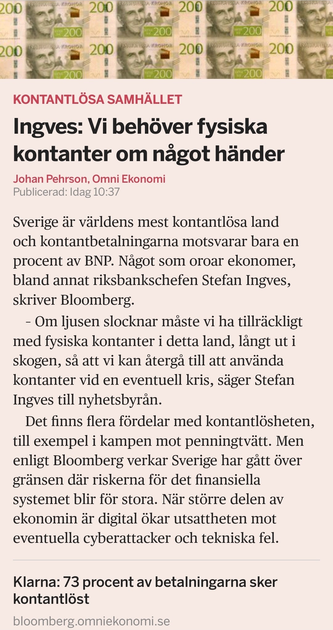 Ingves & Kontanterna