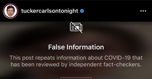 FB Censurerar Tucker Carlson