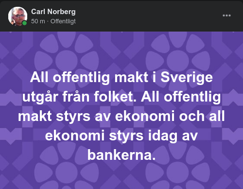 Offentlig Makt & Privata Banker