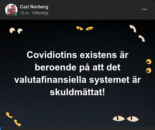 Covidiotins Existensgrund