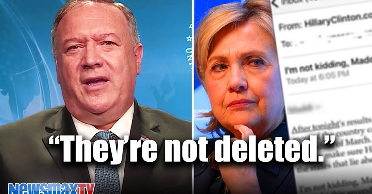Pompeo Om Hillarys Email & Mer