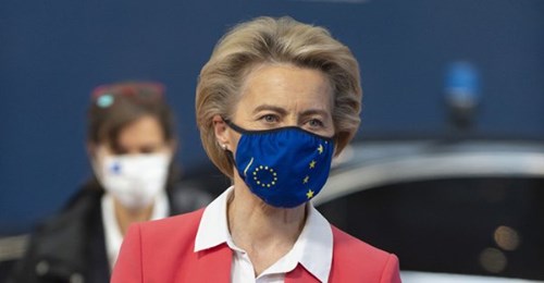 Ursula von der Leyen Självisolerar