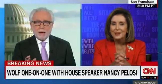 Blitzer & Pelosi