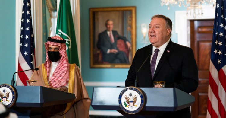 Pompeo Om SA & Israel