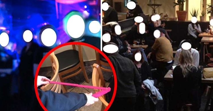 Allvarlig Rosa Sticka