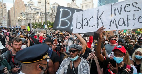 Anti-Semitska BLM-Protester