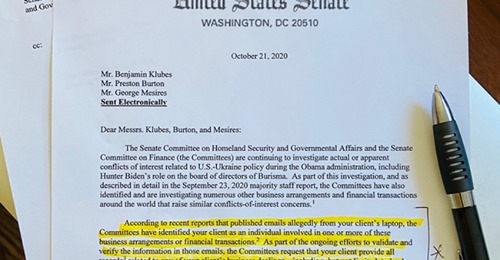 Följdriktiga Senatskrav På Hunter