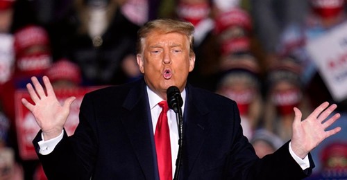 Oanvänt Trumpkonto I Kina