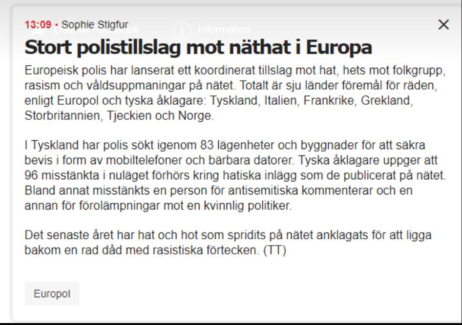 Näthat & Opinionsbildningseffekter