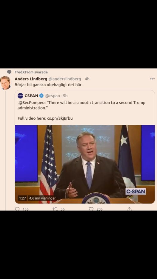 Obehagligt Säger Lindberg