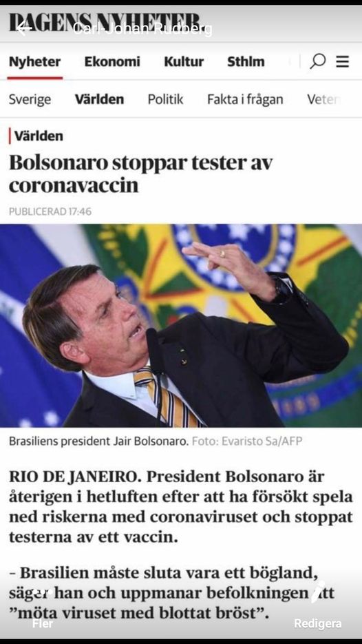 Bolsonaro & Coronavaccin