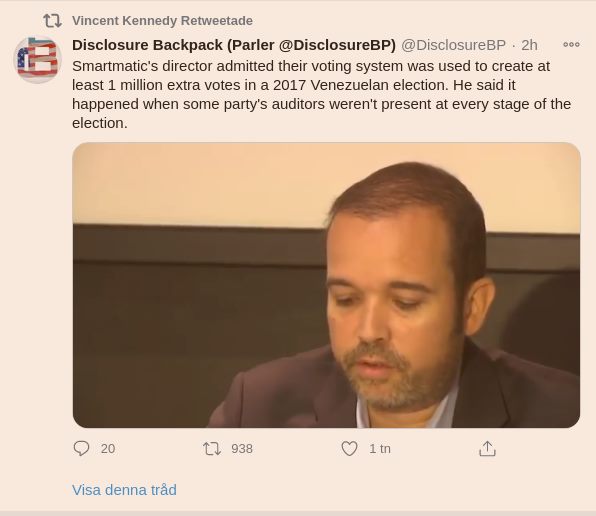 Smartmatic & 1 Miljon Röster I Venezuela