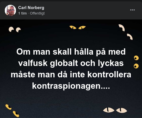 Kontrollbehov För Globala Valfuskare