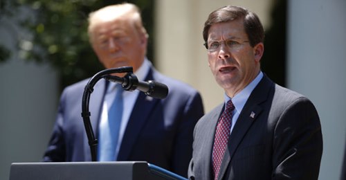 Trump Byter Pentagonledare