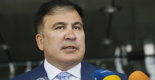 Saakashvili Om Ukrainska Pensioner