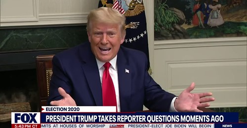 Trump I Krattad Manege