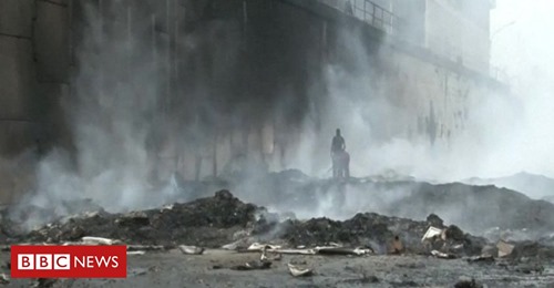 Tidigare Rösträkningsmaskinbrand I Venezuela