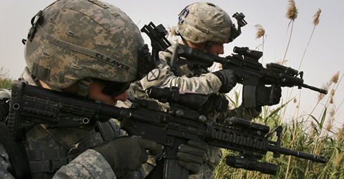 Talibaner Hyllar Amerikansk Truppminskning