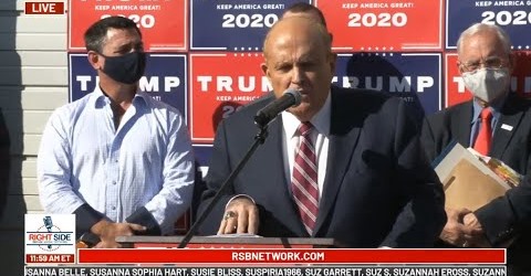 Presskonferens Med Trumps Lagliga Team