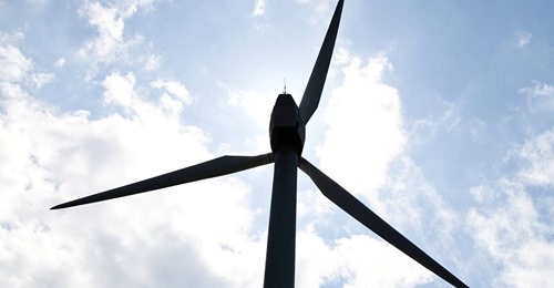 Kollapsat Vindkraftverk