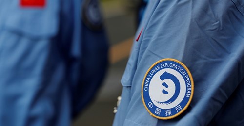 Kina Landar Månfarkost