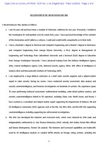 Övertygande Vittnesmål