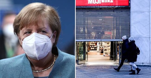 Tyskland Stänger Skolor & Affärer