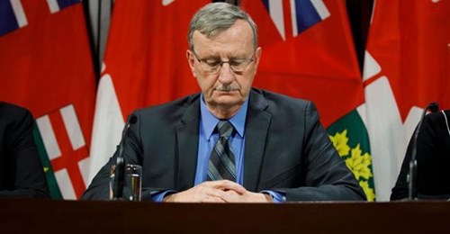 Befolkningsväckande Covidioti I Kanada