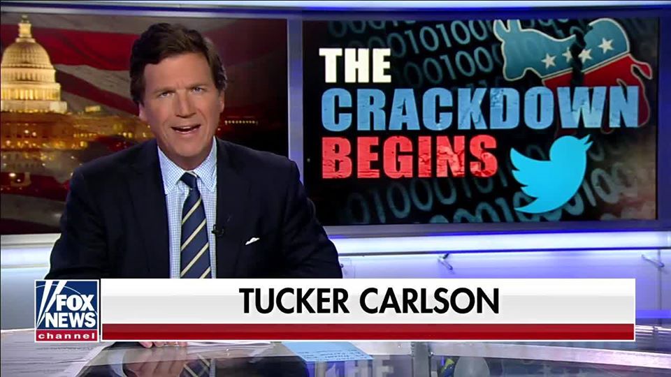 Tucker Om Tystande Big Tech