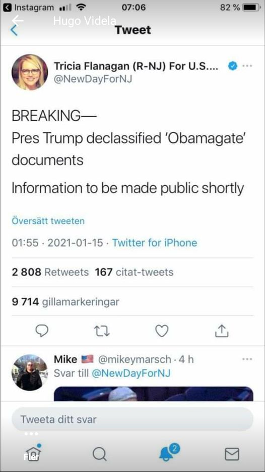 Trump Avklassificerar Obamagate-Dokument