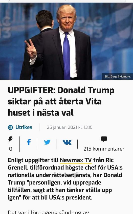Tolkad Trump