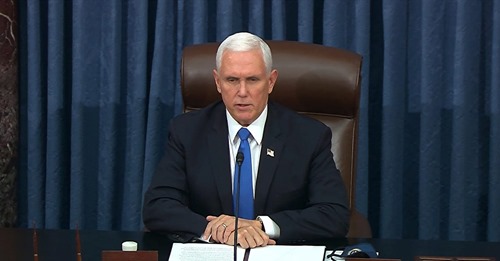 Pence Motsätter Sig 25:e Tillägget