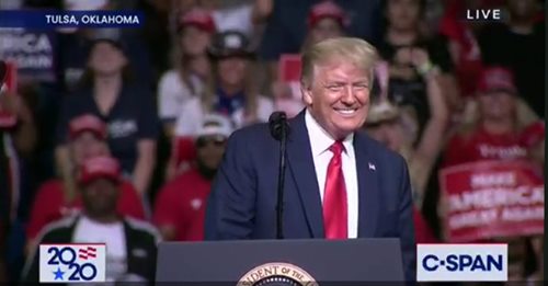 Informationskontrollerande Trump