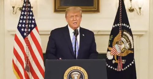 Trump Första Twitter Efter Avstängning