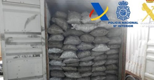 Spanskt Kokainbeslag