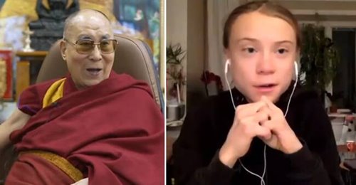 Greta & Dalai Lama