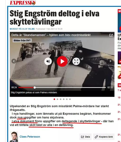 Stig Engström & Skyttetävlingar