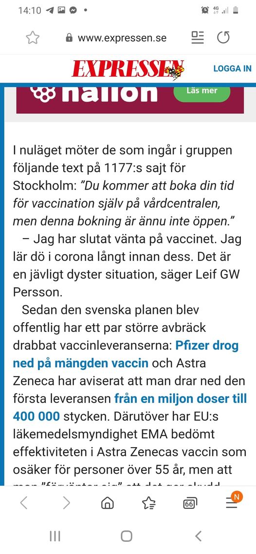 Djupa Vaccinsvårigheter