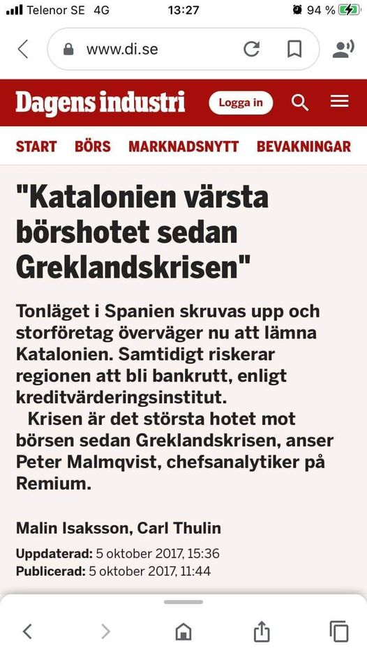 Sökord För Katalonienkris