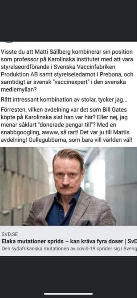 Professor Matti & Filantrop Gates